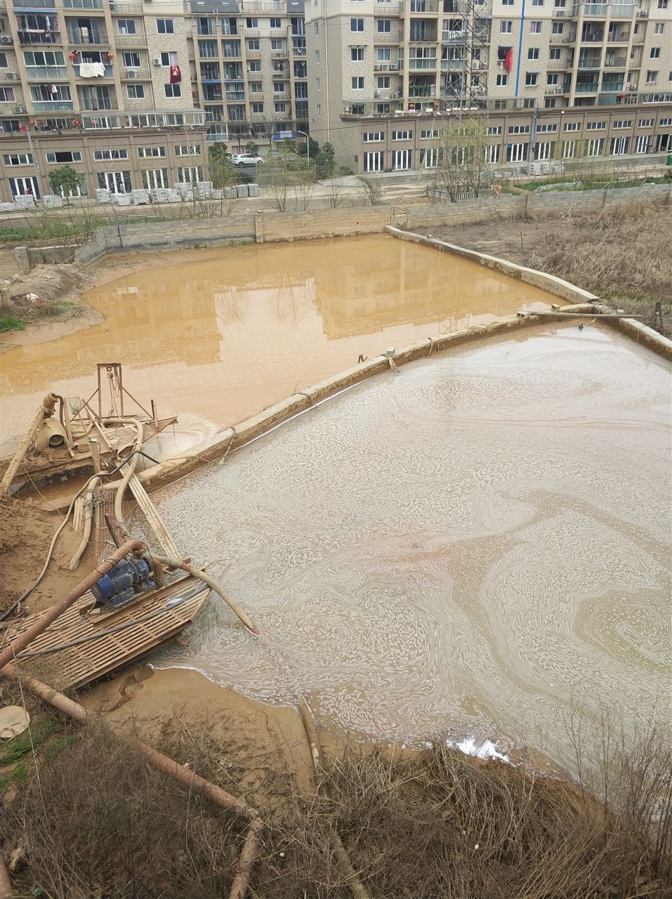 浩口原种场沉淀池淤泥清理-厂区废水池淤泥清淤