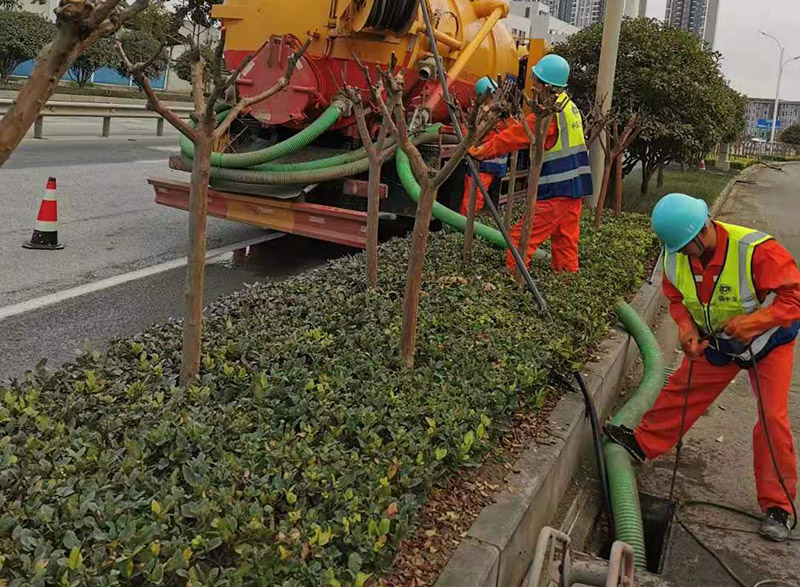 浩口原种场市政管道清淤
